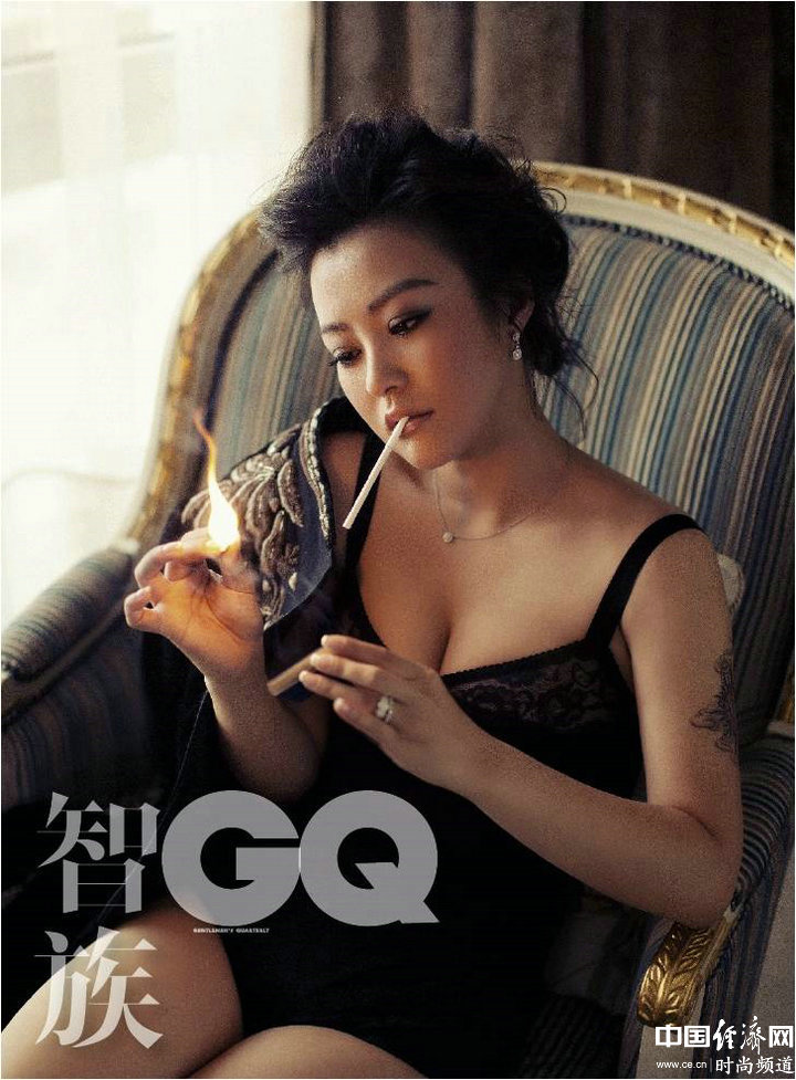 Артистка Хао Лэй в модном журнале GQ3