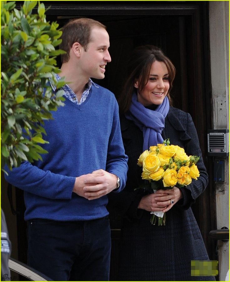 Фото: Принц Уильям и его беременная жена5