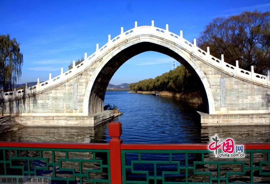 Зимний императорский парк «Ихэюань» в Пекине