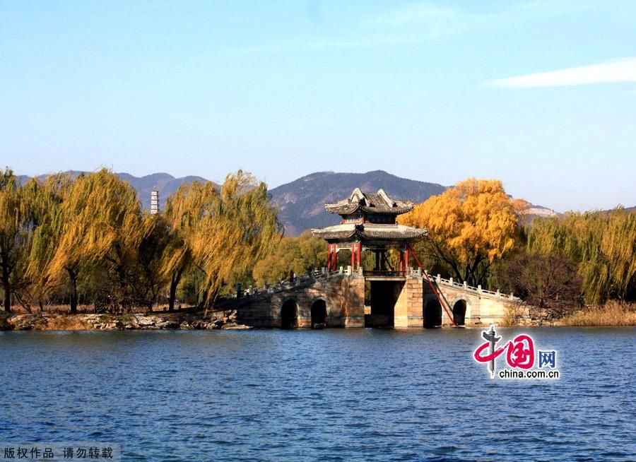 Зимний императорский парк «Ихэюань» в Пекине