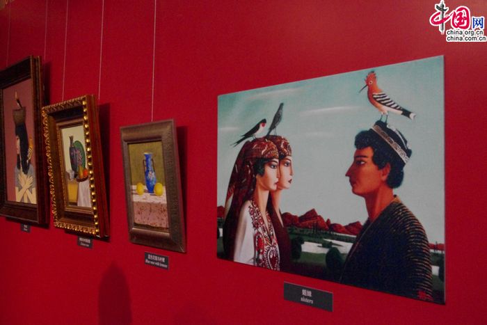 Выставка таджикского художника «О чем задумалась, Майсун?» - в Пекине