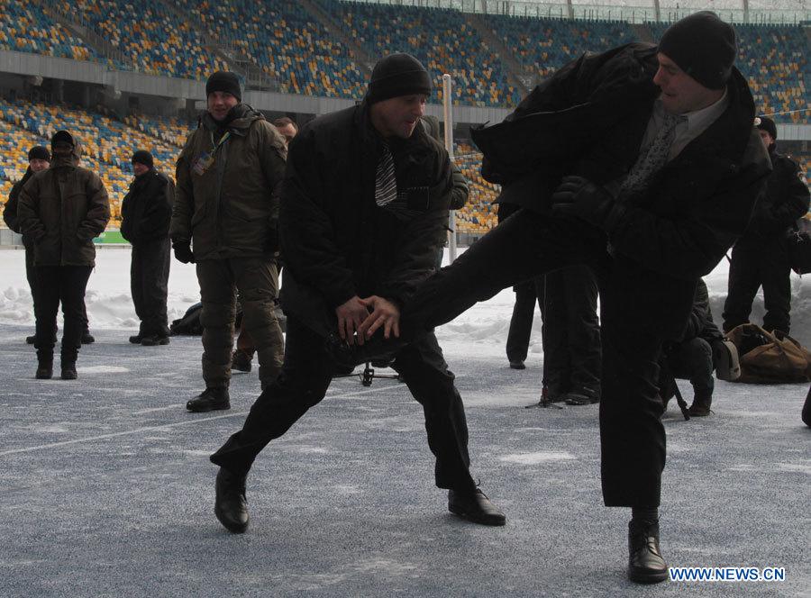 В Украине проходят соревнования телохранителей