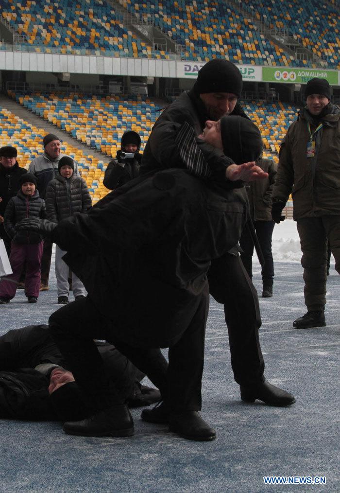 В Украине проходят соревнования телохранителей