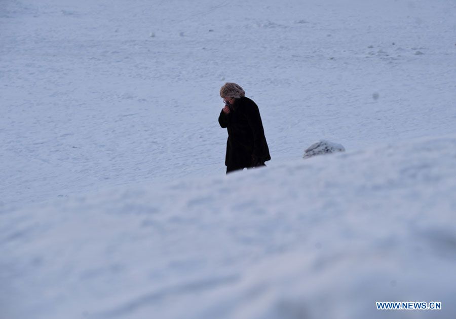 Аномальные холода в России