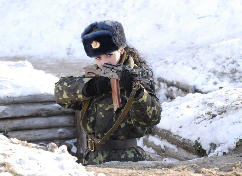 Конкурс «самая красивая военнослужащая» в Украине