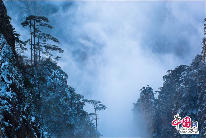 Путешествие по Китаю: Очаровательные пейзажи на горах Хуаншань1