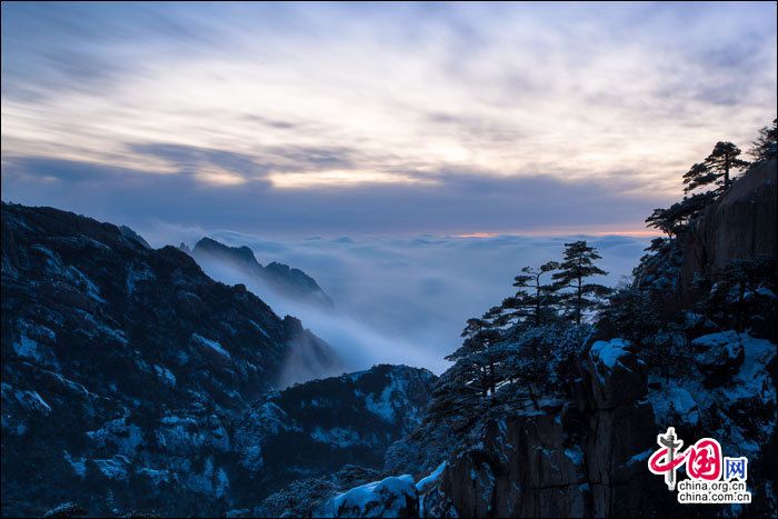 Путешествие по Китаю: Очаровательные пейзажи на горах Хуаншань4