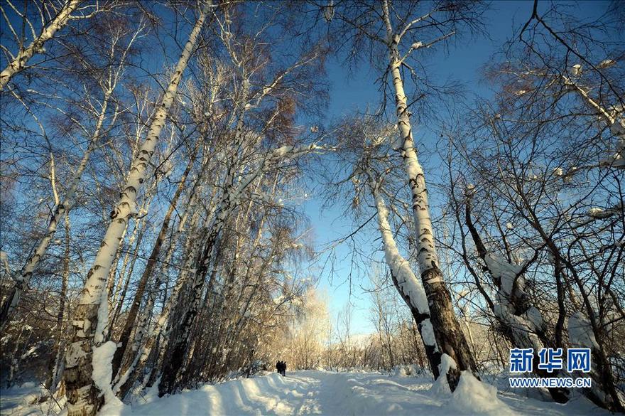 Алтай Синьцзян-Уйгурского автономного района, покрытый снегом