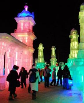 Харбин – город ледяных и снежных скульптур