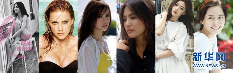 Иностранные СМИ составили список 100 самых красивых лиц, в рейтинг попали и китайские звезды