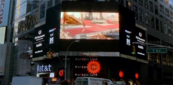 Анонс китайского анимационного фильма показан на Таймс-сквер 1