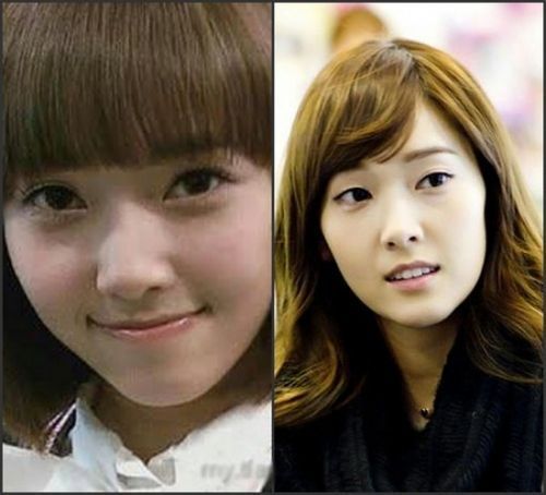Известные южнокорейские звезды до и после пластической хирургии1