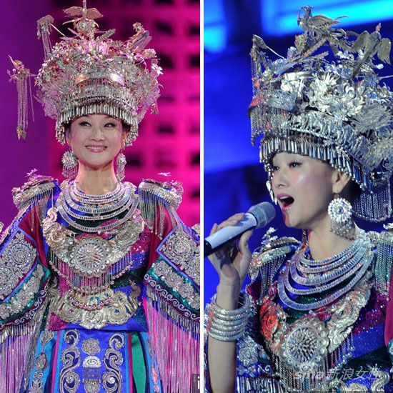 Китайские звезды в национальных костюмах1