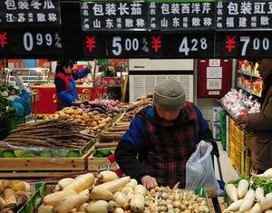 В декабре 2012 года индекс потребительских цен вырос в Китае на 2,5 процента