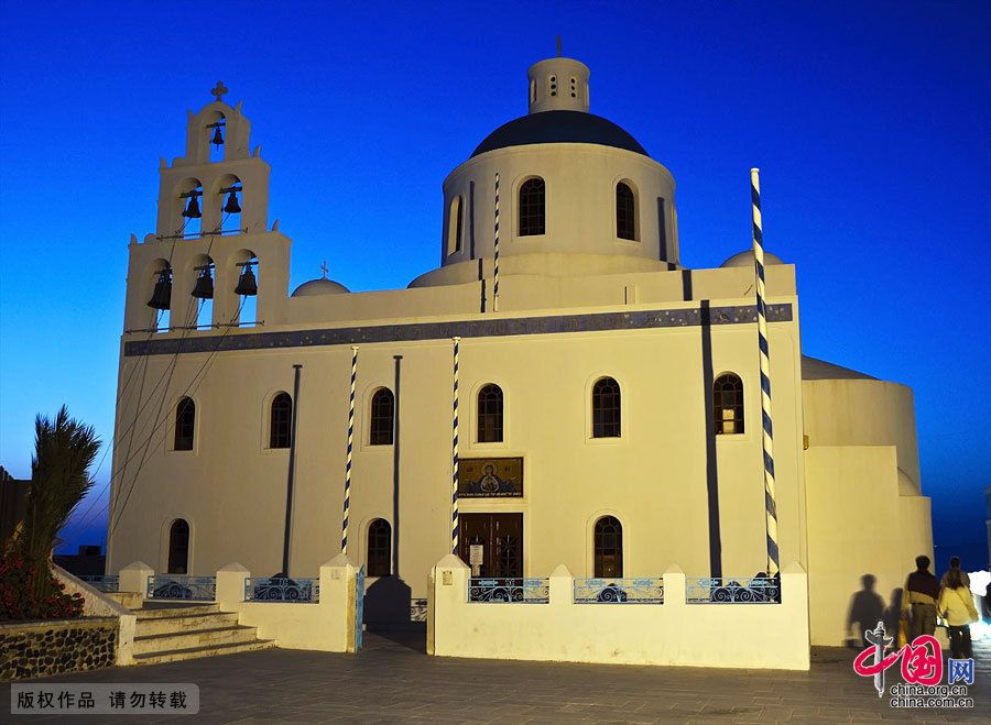 Греция: красивые пейзажи острова Санторини Греция: красивые пейзажи острова Санторини