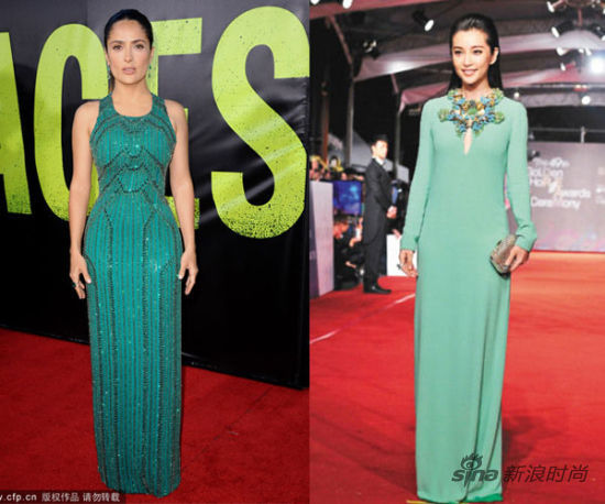 Зеленый цвет в моде 2013: