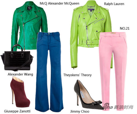 Зеленый цвет в моде 2013№%