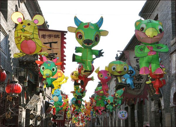 Деревня Чжоуцунь предлагает оригинальный способ проведения праздника Весны 