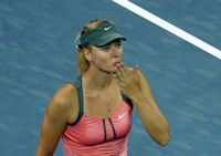 Шарапова одержала вторую 'сухую' победу подряд на Australian Open