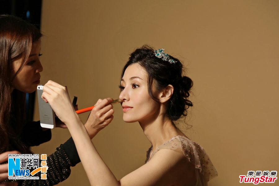 Ли Цзясинь на мероприятии презентации ювелирных изделий коллекции Элизабет Тейлор