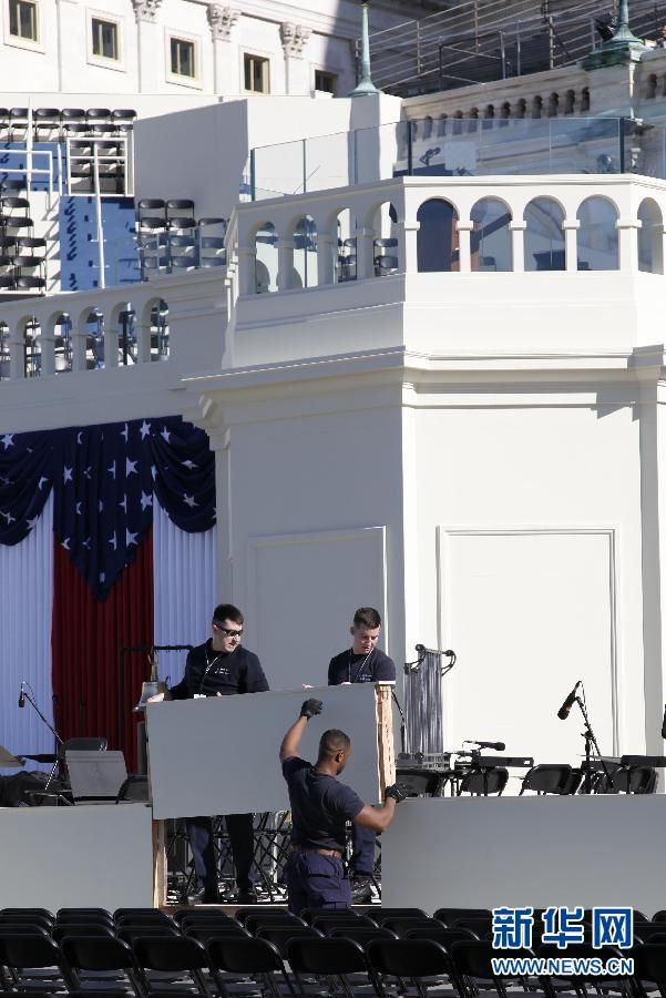 Вашингтон готов к официальной инаугурации президента США Барака Обамы