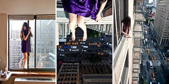 Оригинальная автопортретная съемка корейской художницы Ан Джун (Ahn Jun)