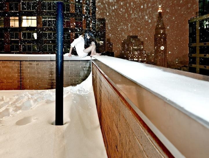 Оригинальная автопортретная съемка корейской художницы Ан Джун (Ahn Jun)