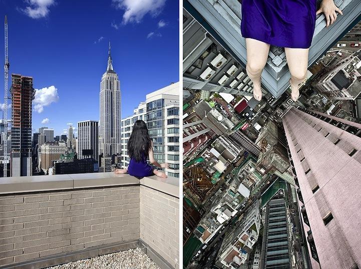 Оригинальная автопортретная съемка корейской художницы Ан Джун (Ahn Jun)