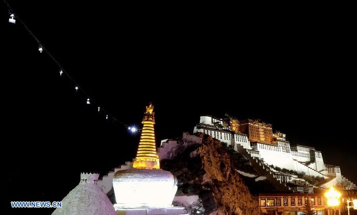 Дворец Потала стал первым в Тибете туристическим объектом класса 5А государственного значения
