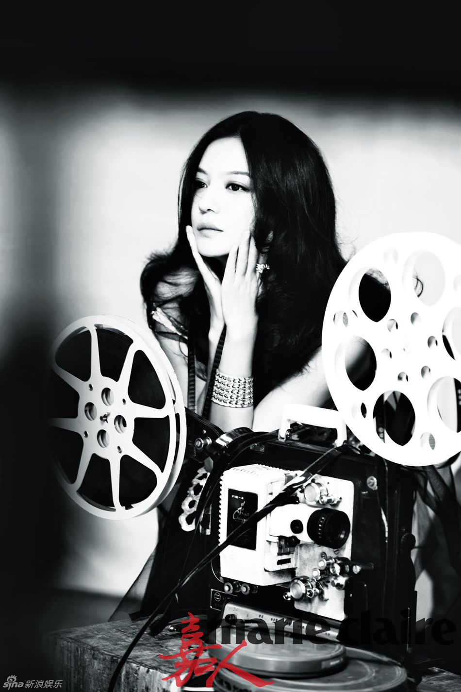 Китайская кинозвезда Чжао Вэй на обложке журнала «Marie Claire»4