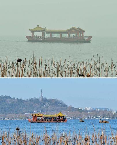 Центральные и восточные регионы Китая окутал густой туман