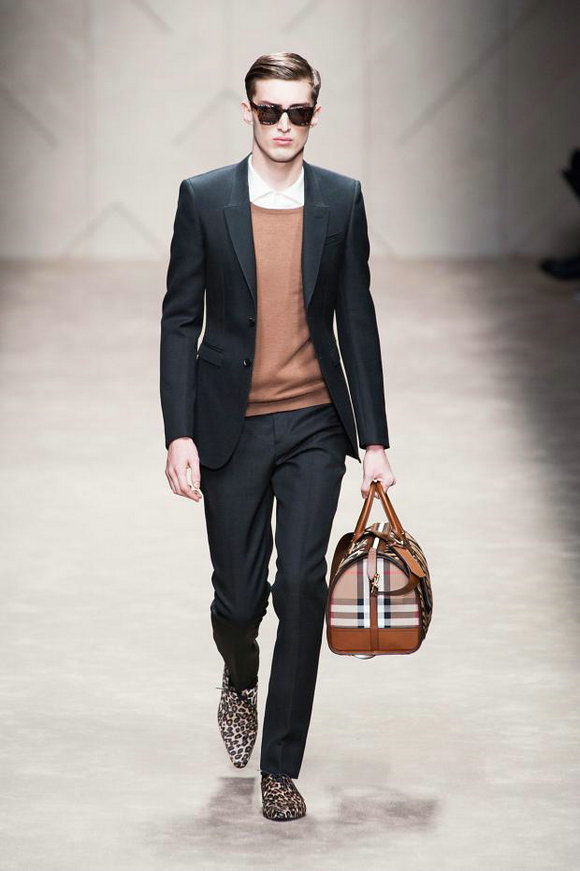Модная мужская одежда от «Burberry Prorsum» 2