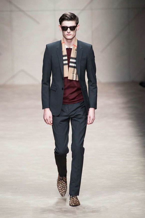 Модная мужская одежда от «Burberry Prorsum» 3