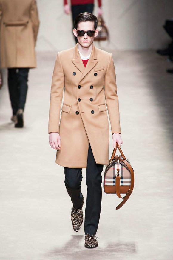 Модная мужская одежда от «Burberry Prorsum» 5