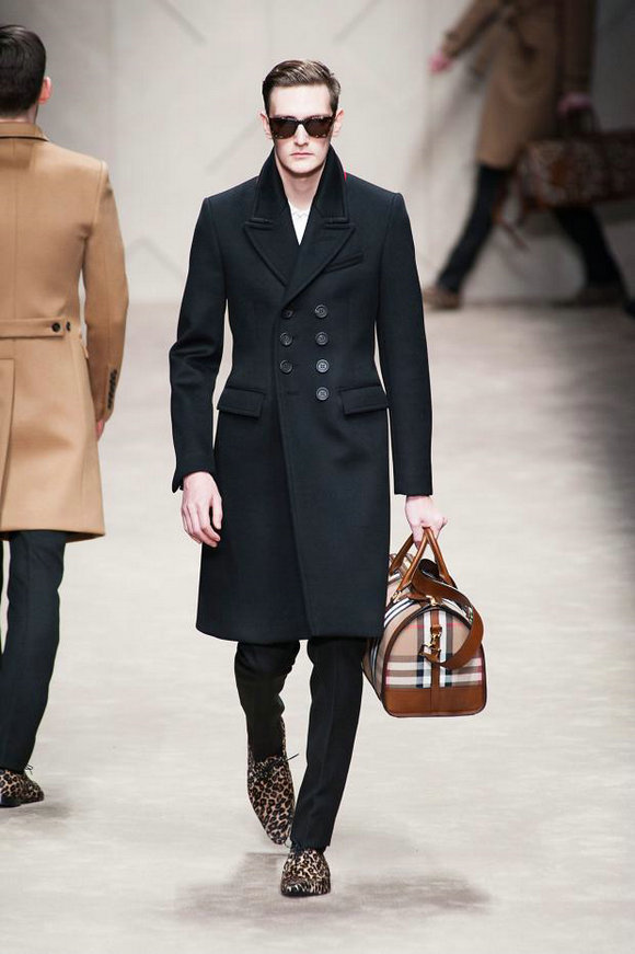 Модная мужская одежда от «Burberry Prorsum» 7