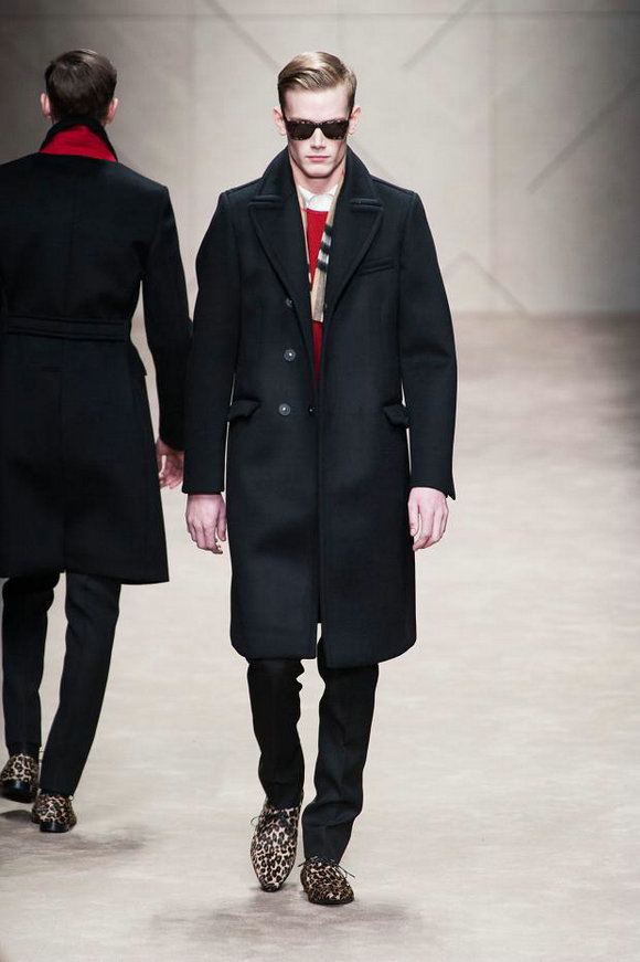 Модная мужская одежда от «Burberry Prorsum» 9