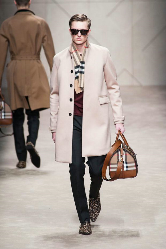 Модная мужская одежда от «Burberry Prorsum» 10