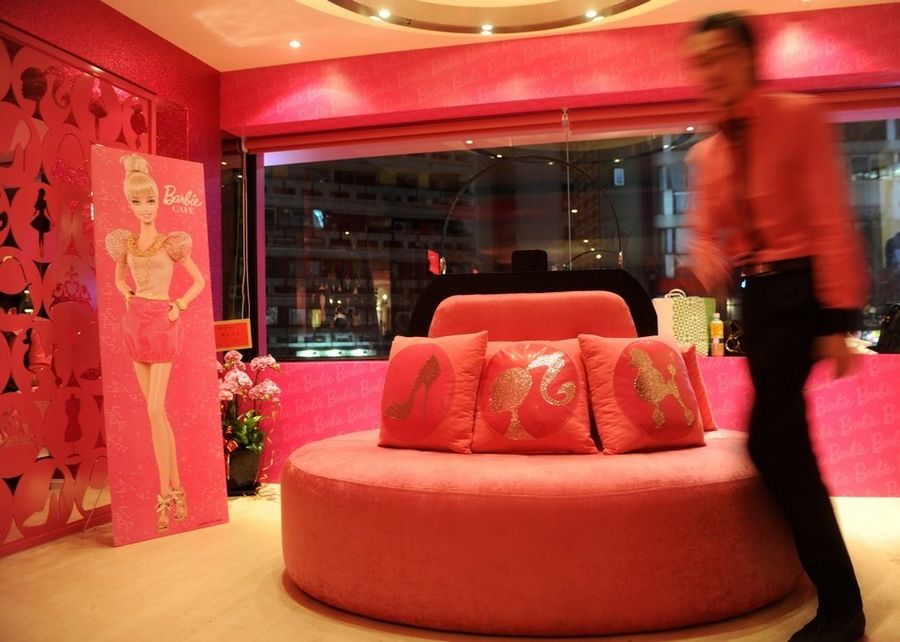 Первый в мире Барби-ресторан открылся на Тайване