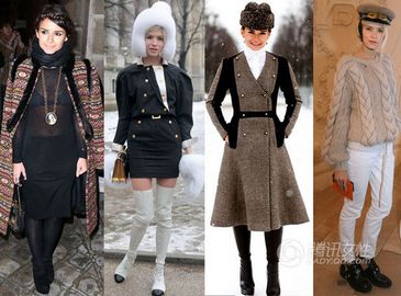Как одеваются зимой российские модницы ?