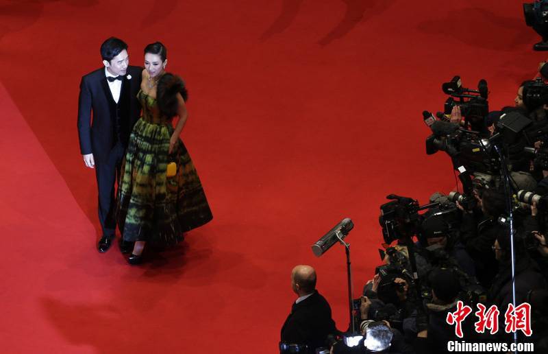 Чжан Цзыи и Лян Чаовэй на 63-м Берлинском кинофестивале