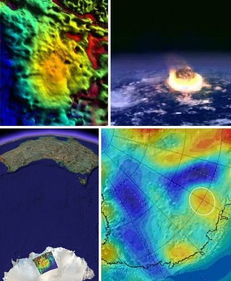 10 величественных метеоритных кратеров в мире 