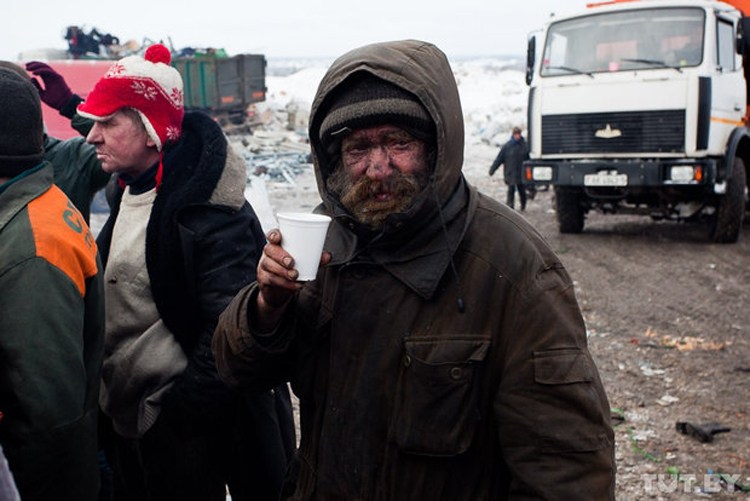 Фото: Бездомные люди в Беларуси