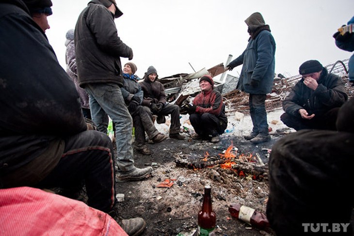 Фото: Бездомные люди в Беларуси