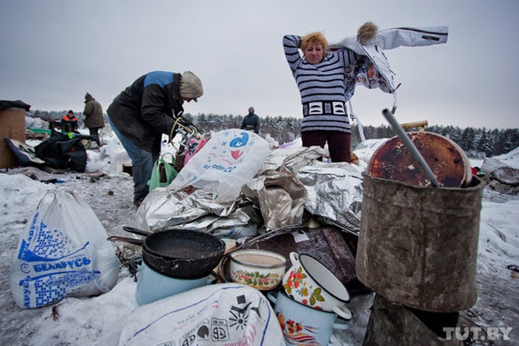 Фото: Бездомные люди в Беларуси