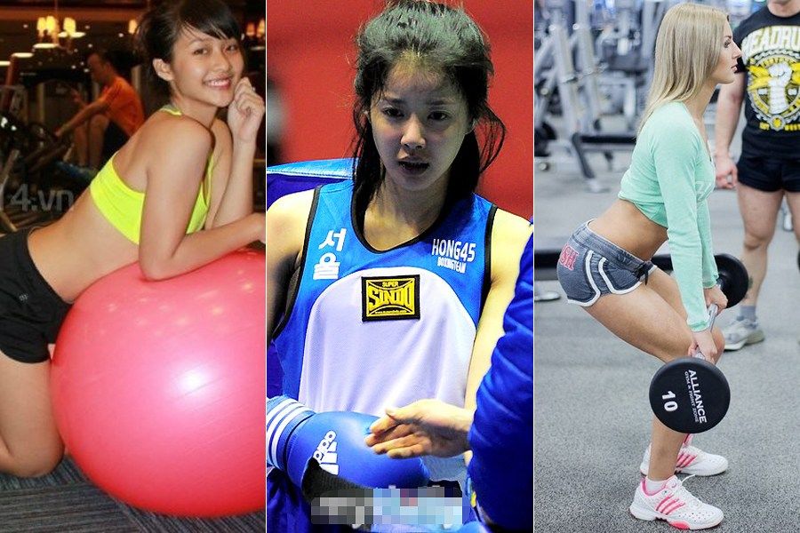 Сексуальные женщины-бойцы