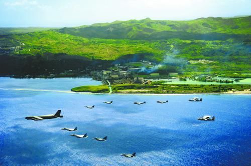 отряд ВВС США проведет тренировки на острове Гуам