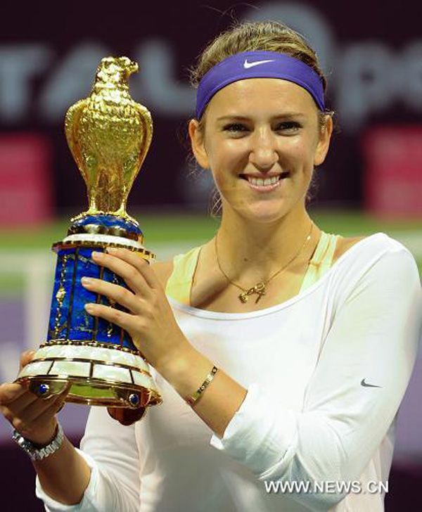 Азаренко выиграла турнир в Дохе