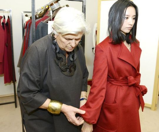 Фото: Дун Цзе и Ли Даци на неделе моды