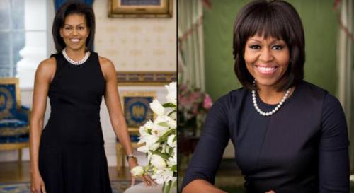 Новая прическа жены Б. Обамы