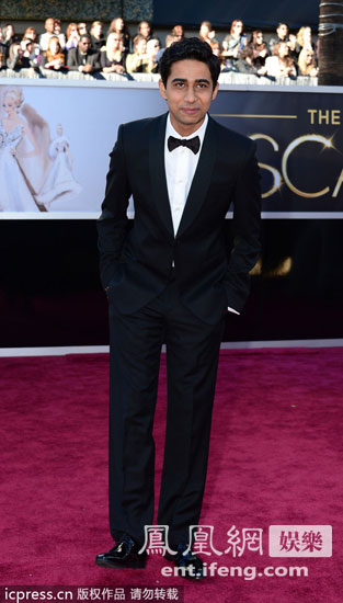 Герой «Жизнь Пи», застенчивый Сурадж Шарма на красном ковре «Оскар»